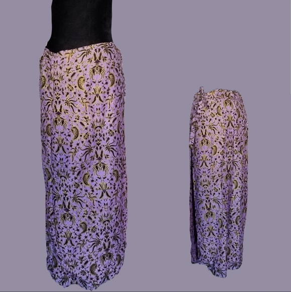 Boho Wrap Around Skirt - Picture 1 of 4